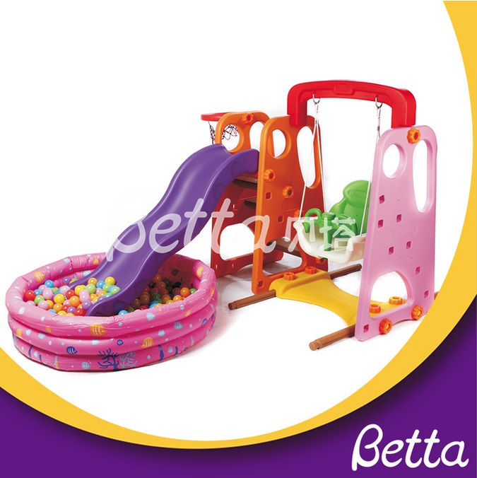 Bettaplay Wholease Slide and Swing set游乐场，快乐的户外儿童秋千和幻灯片。
