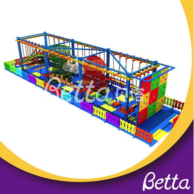 Bettaplay安全游乐场攀岩墙绳索课程