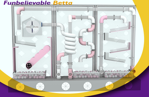 Bettaplay互动科学墙游戏的儿童派对游戏