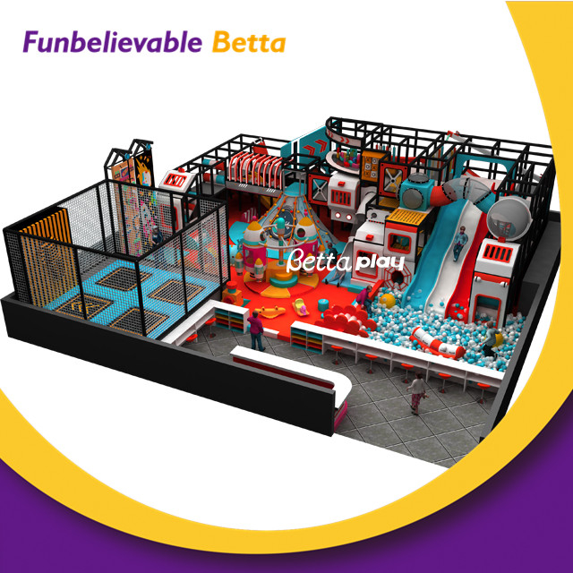Bettaplay专业商业indoor定制儿童乐园室内蹦床公园出售