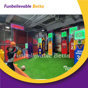 Bettaplay高质量的篮球比赛儿童室内玩蹦床公园商业篮球区