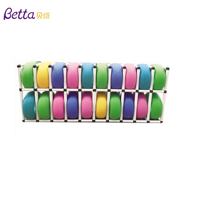 Bettaplay塑料轮胎颜色塑料儿童玩具