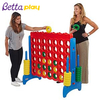 Betta教育游戏第四连续Classic Giant Connect 4用于儿童和成人户外玩具