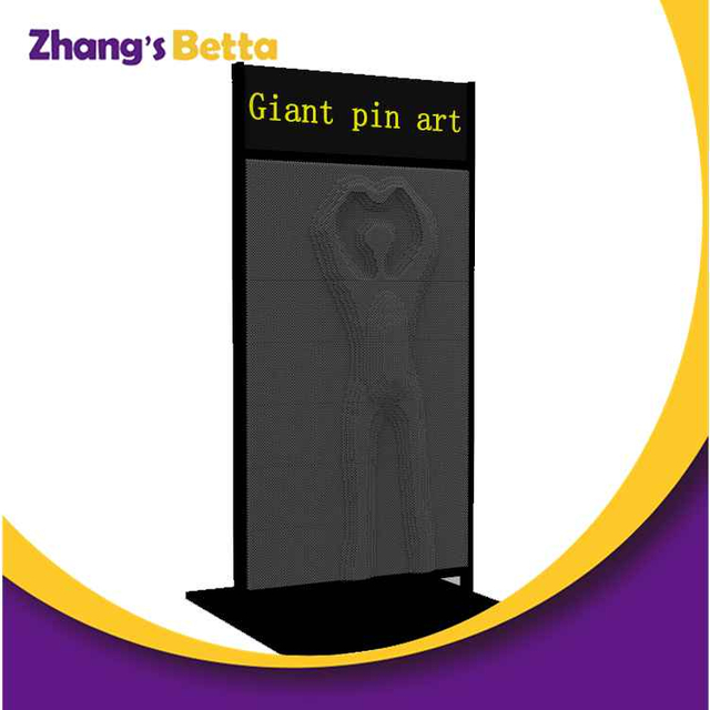 游乐园设备游戏巨型销艺术玩具别针屏幕