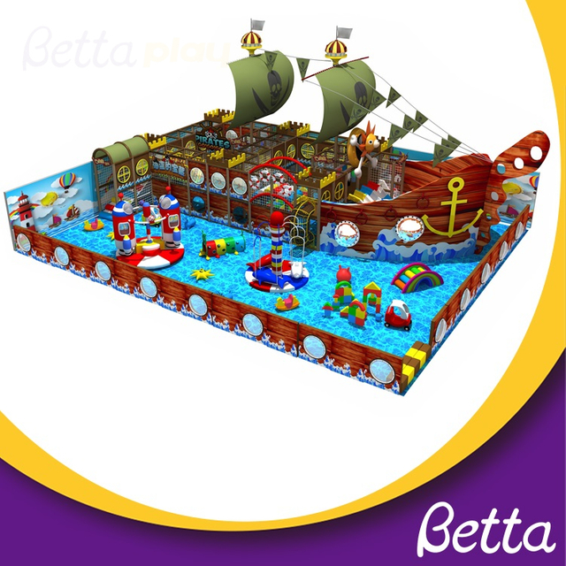 认证的购物中心儿童室内区域乐园设备套装