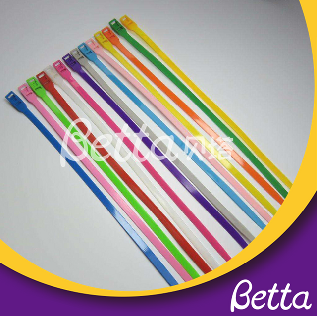 Bettaplay批发安全尼龙重型耐用电缆领带批发室内游乐场儿童