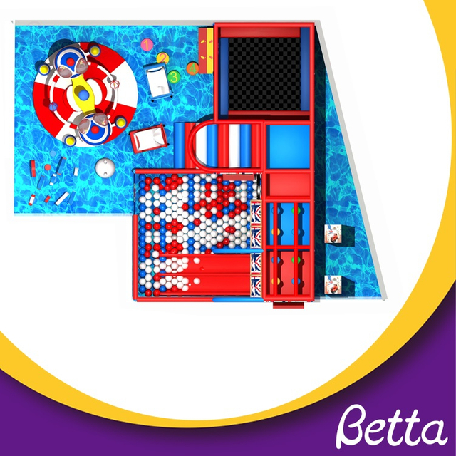 高质量的组合孩子室内乐园设备游乐区游乐园