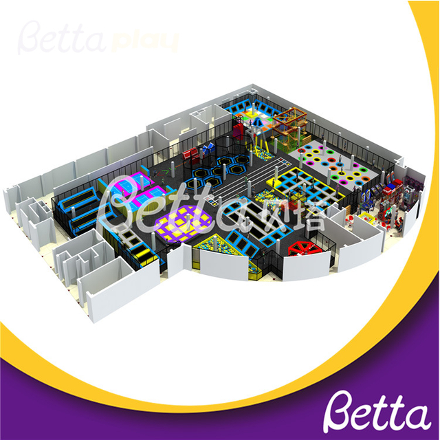 Bettaplay自定义跳跃蹦床公园室内乐园
