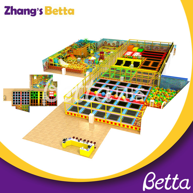 2019 betta 室内乐园带有泡沫坑商业蹦床公园