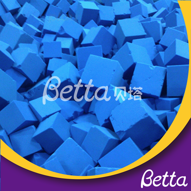 Bettaplay泡沫坑和用于建造室内蹦床泡沫坑的泡沫立方体